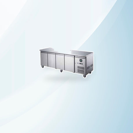 AMING standardized product image - FED-X S/S Four Door Bench Fridge - XUB7C22S4V