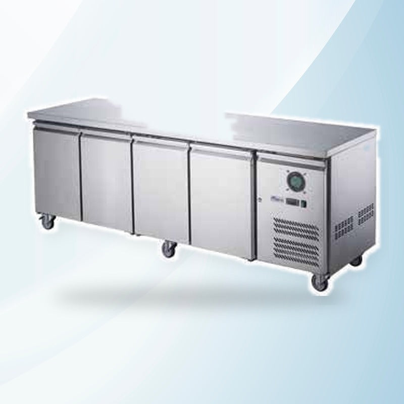 AMING standardized product image - FED-X S/S Four Door Bench Fridge - XUB7C22S4V