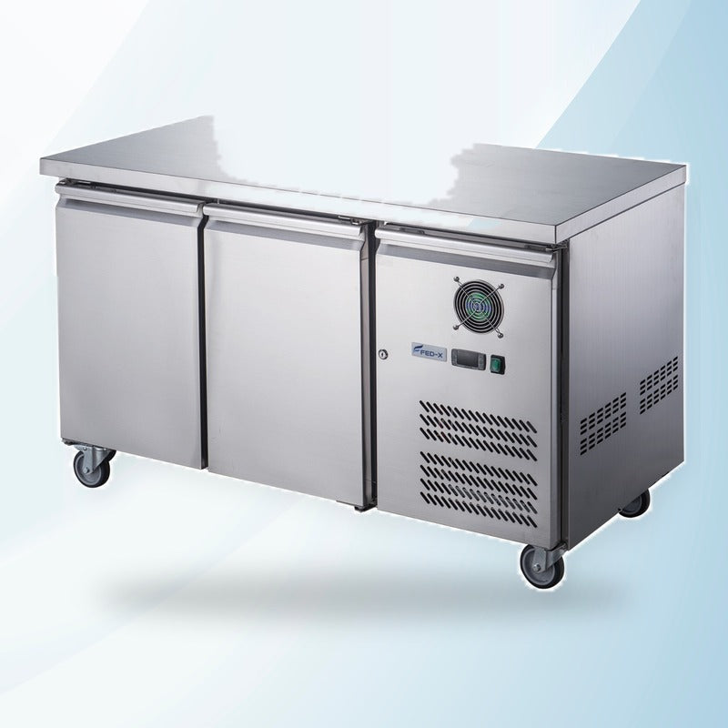 AMING standardized product image - FED-X S/S Two Door Bench Freezer - XUB7F13S2V