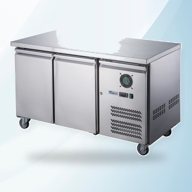AMING standardized product image - FED-X S/S Two Door Bench Freezer - XUB7F13S2V