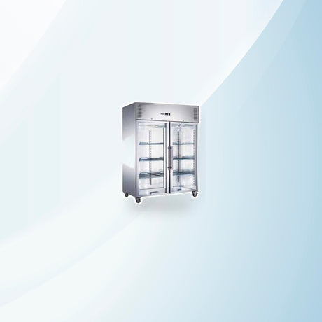 AMING standardized product image - FED-X S/S Two Full Glass Door Upright Fridge - XURC1200G2V