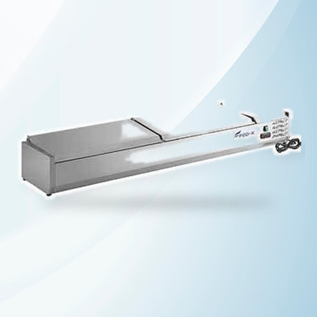 AMING standardized product image - FED-X Salad Bench with Stainless Steel Lid - XVRX1200/380S