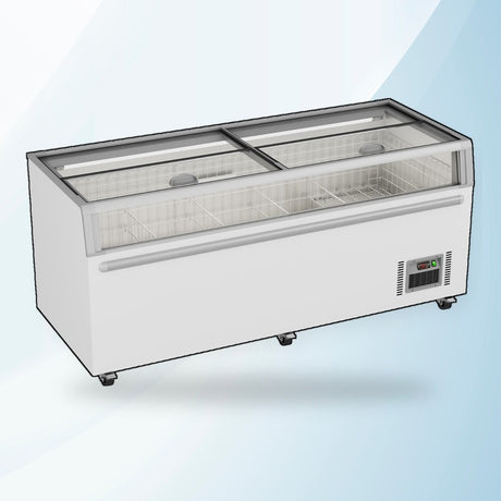 AMING standardized product image - Thermaster Supermarket Island Freezer with Glass Sliding Lids ZCD-L210G