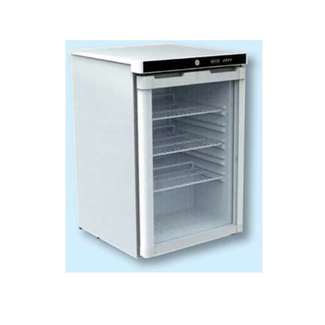 Underbench Chiller with glass door Capacity: 145L (FED145G)