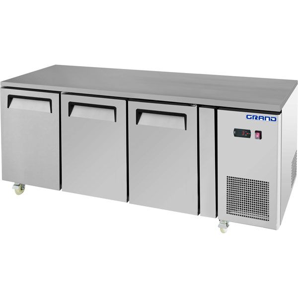 GRAND True Quality 3 Door Gastronorm Work Bench Freezer (GTF3100B)
