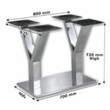 YY-Shape Stainless Steel Table Base (SL13-58-576)