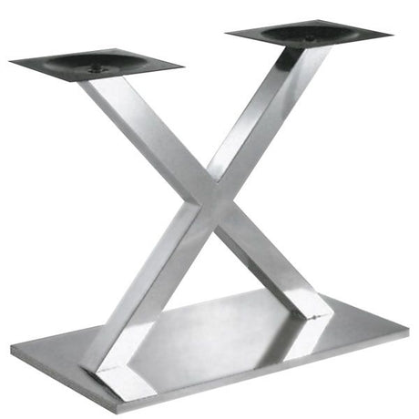 X-Shape Stainless Steel Table Base 720H (SL13-58-578)