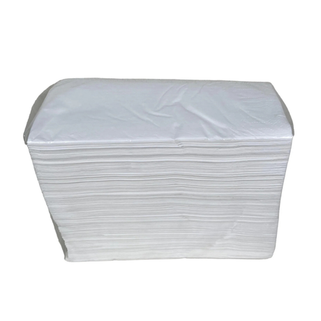 PakMax 2 ply 125 Sheets 1/8 Fold White Napkin (FWN218-400-125) — Carton of 2500