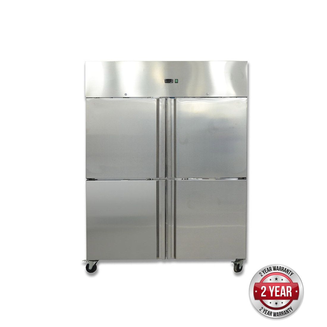 GRAND ULTRA Four 2/1 S/S Door Upright Fridge (GN1410TNM)