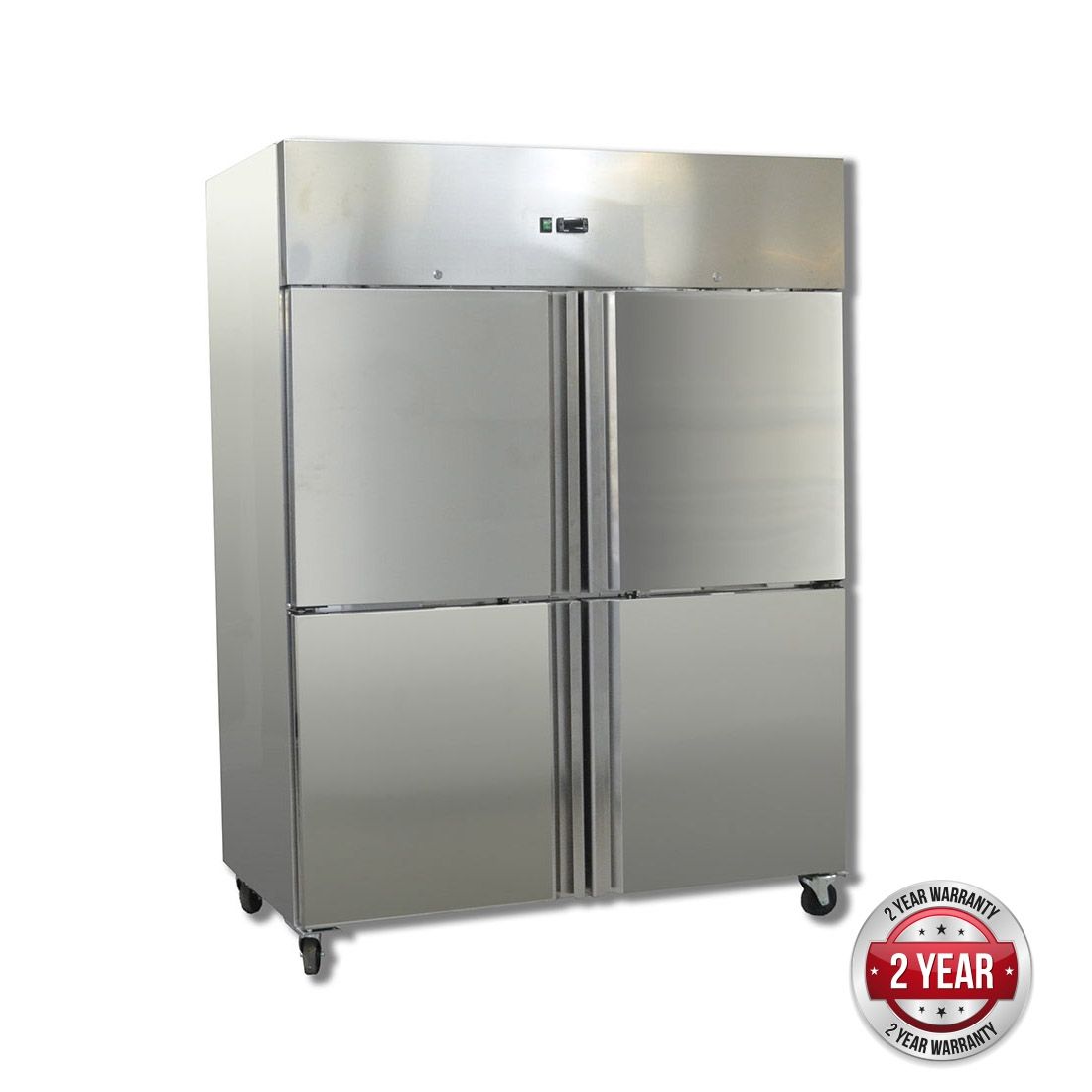 GRAND ULTRA Four 2/1 S/S Door Upright Fridge (GN1410TNM)