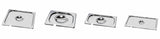 STAINLESS STEEL LIDS WITH CUT FOR SPOON 325 265 P12000