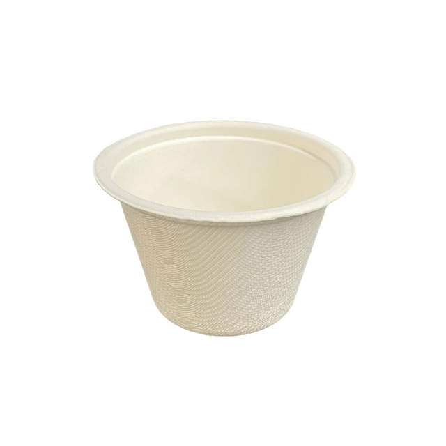 PakMax 4oz Sugarcane Portion Cup (PC-75-4) — Carton of 2000