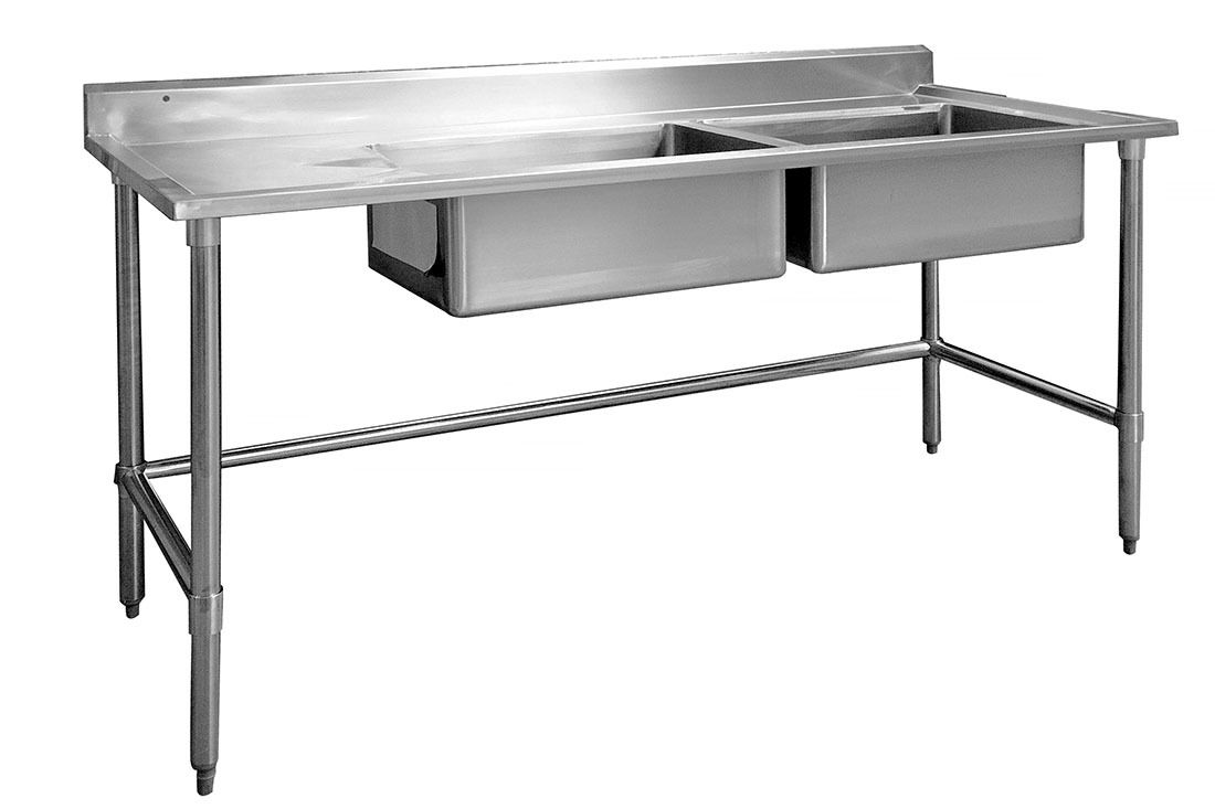 EX-SHOWROOM- Modular Systems Double Right Sink Bench - DSB6-1800R/A (DSB6-1800R/A-1)