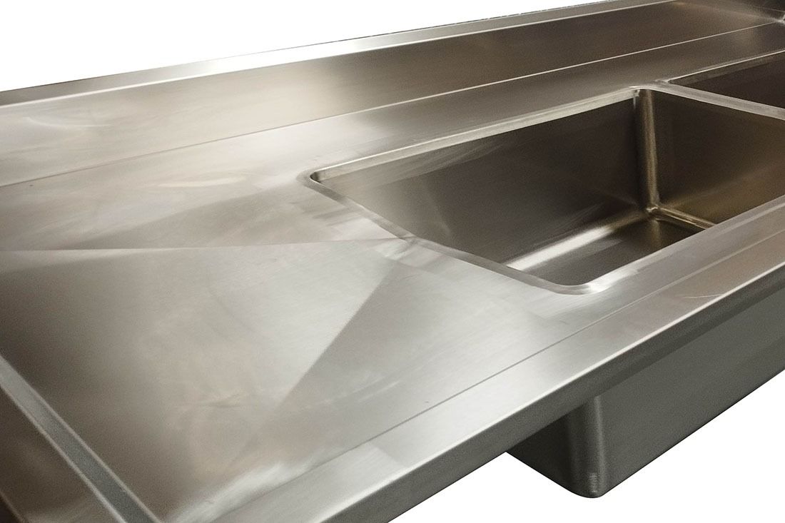 EX-SHOWROOM- Modular Systems Double Right Sink Bench - DSB6-1800R/A (DSB6-1800R/A-1)
