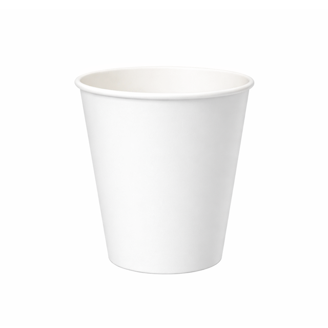 PakMax White 4oz Single Layer Hot Paper Cup (SLHPC-63-4W) — Carton of 1000