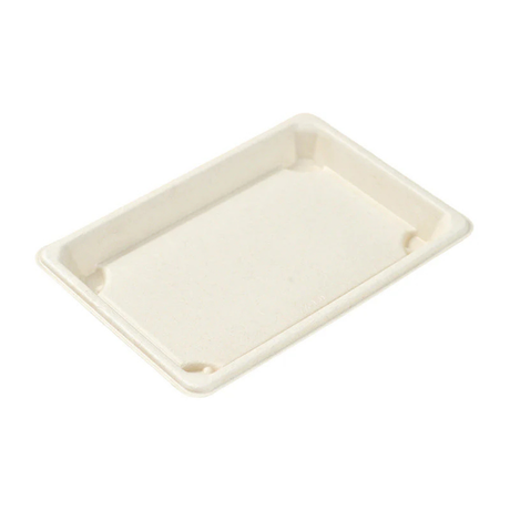 PakMax 6.5"*3.5"*0.8" Sugarcane Sushi Tray (ST-04) — Carton of 500