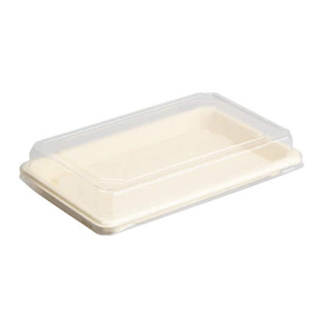 PakMax PET Lid for Sushi Tray ST-15 (ST-15-LID) — Carton of 500