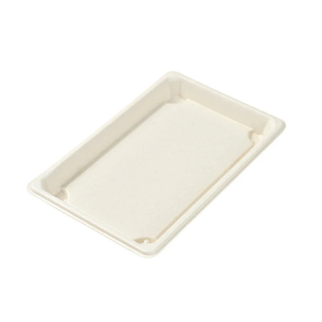 PakMax 8.5"*5.4"*0.8" Sugarcane Sushi tray (ST-15) — Carton of 500