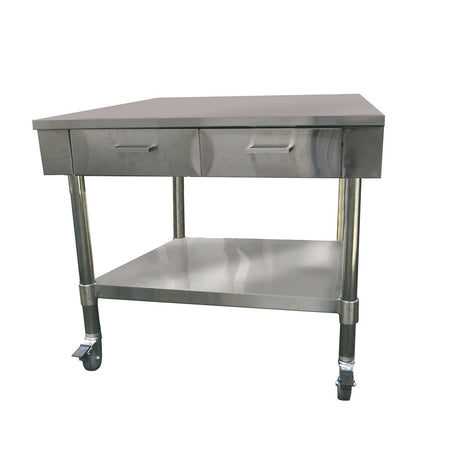 Work bench with 2 drawers and undershelf (SWBD7-2)