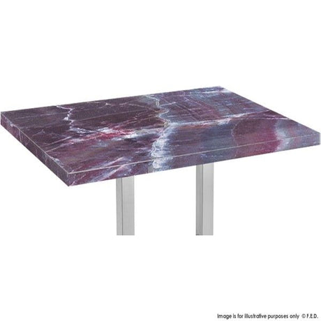 Blue Alabaster Marble Rectangle 1800x700x36 (RL-RE187/770)