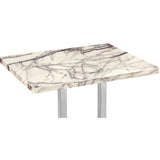White & Black Marble Rectangle 2000x1100x36 (RL-RE2011/767)