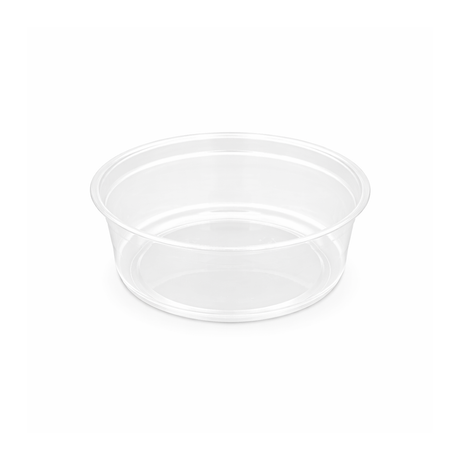 PakMax 117mm 8oz PET Deli Container (DELI-117-8C) — Carton of 500