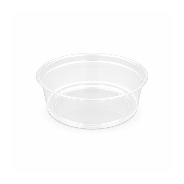 PakMax 117mm 8oz PET Deli Container (DELI-117-8C) — Carton of 500