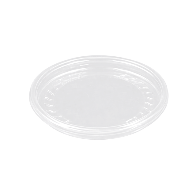 PakMax 117mm PET Deli Container Flat Lid (FL-117C-PET-LID) — Carton of 500