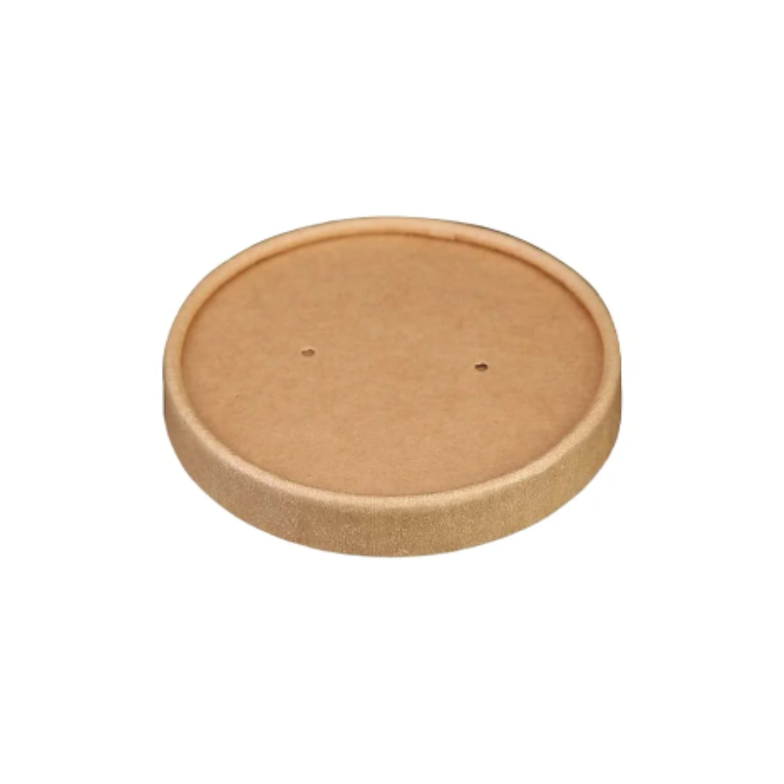 PakMax 115mm Kraft Paper Lid Fit for 20/26/32oz Paper Deli Container (DELI-115-KP-LID) — Carton of 500