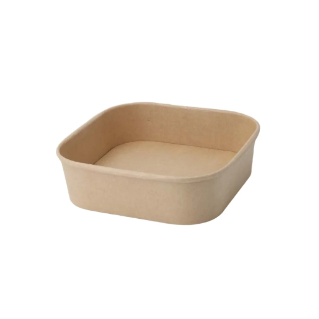 PakMax 580ML Kraft Paper Rectangular Bowl (KPRB-500) — Carton of 300
