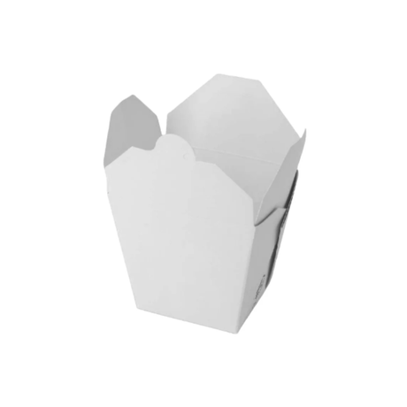 PakMax White 16oz Food Pails (FP-16W) — Carton of 400